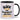 Glück ist eine Patenkind wie dich zu haben! – Tasse in Schwarz – Ansicht 01 #farbe_schwarz