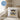 Glück ist, ein Patenkind wie dich zu haben! – Kissen 40 × 40 cm mit Rückseite in Blau – Wohnbeispiel #farbe_blau