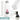 Weiße 500-ml-Thermosflasche – Flasche, Boden und Verschluss im Detail #farbe_weiss