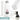 Weiße 500-ml-Thermosflasche – Flasche, Boden und Verschluss im Detail #farbe_weiss