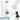 Weiße 500-ml-Thermosflasche – Flasche, Boden und Verschluss im Detail #farbe_weiss