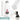 Weiße 500-ml-Thermosflasche – Flasche, Boden und Verschluss im Detail #farbe_weiss