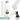 Weiße 500-ml-Thermosflasche – Flasche, Boden und Verschluss im Detail #farbe_weiss