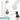 Weiße 500-ml-Thermosflasche – Flasche, Boden und Verschluss im Detail #farbe_weiss