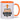 So sieht die beste Nachbarin der Welt aus! – Tasse in Orange – Ansicht 01 #farbe_orange