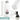 Weiße 500-ml-Thermosflasche – Flasche, Boden und Verschluss im Detail #farbe_weiss