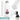 Weiße 500-ml-Thermosflasche – Flasche, Boden und Verschluss im Detail #farbe_weiss