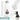 Weiße 500-ml-Thermosflasche – Flasche, Boden und Verschluss im Detail #farbe_weiss