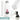 Weiße 500-ml-Thermosflasche – Flasche, Boden und Verschluss im Detail #farbe_weiss