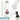 Weiße 500-ml-Thermosflasche – Flasche, Boden und Verschluss im Detail #farbe_weiss