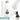 Weiße 500-ml-Thermosflasche – Flasche, Boden und Verschluss im Detail #farbe_weiss