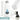 Weiße 500-ml-Thermosflasche – Flasche, Boden und Verschluss im Detail #farbe_weiss