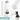 Weiße 500-ml-Thermosflasche – Flasche, Boden und Verschluss im Detail #farbe_weiss