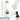 Weiße 500-ml-Thermosflasche – Flasche, Boden und Verschluss im Detail #farbe_weiss