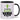So sieht der beste Nachbar der Welt aus! – Tasse in Schwarz – Ansicht 01 #farbe_schwarz
