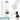 Weiße 500-ml-Thermosflasche – Flasche, Boden und Verschluss im Detail #farbe_weiss
