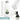 Weiße 500-ml-Thermosflasche – Flasche, Boden und Verschluss im Detail #farbe_weiss