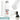 Weiße 500-ml-Thermosflasche – Flasche, Boden und Verschluss im Detail #farbe_weiss
