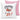 Cheers to 21! – Kissen 40 × 40 cm mit Rückseite in Rosa – Vorder- und Rückansicht #farbe_rosa