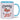 Cheers to 25! – Tasse in Blau – Ansicht 01 #farbe_blau