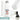 Weiße 500-ml-Thermosflasche – Flasche, Boden und Verschluss im Detail #farbe_weiss
