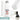 Weiße 500-ml-Thermosflasche – Flasche, Boden und Verschluss im Detail #farbe_weiss