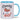 Cheers to 40! – Tasse in Blau – Ansicht 01 #farbe_blau