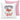 Cheers to 40! – Kissen 40 × 40 cm mit Rückseite in Rosa – Vorder- und Rückansicht #farbe_rosa
