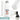 Weiße 500-ml-Thermosflasche – Flasche, Boden und Verschluss im Detail #farbe_weiss