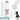 Weiße 500-ml-Thermosflasche – Flasche, Boden und Verschluss im Detail #farbe_weiss