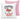 Cheers to 65! – Kissen 40 × 40 cm mit Rückseite in Rosa – Vorder- und Rückansicht #farbe_rosa