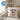 Cheers to 70! – Kissen 40 × 40 cm mit Rückseite in Blau – Wohnbeispiel #farbe_blau