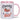 Cheers to 80! – Tasse in Rosa – Ansicht 01 #farbe_rosa