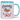 Cheers to 90! – Tasse in Blau – Ansicht 01 #farbe_blau