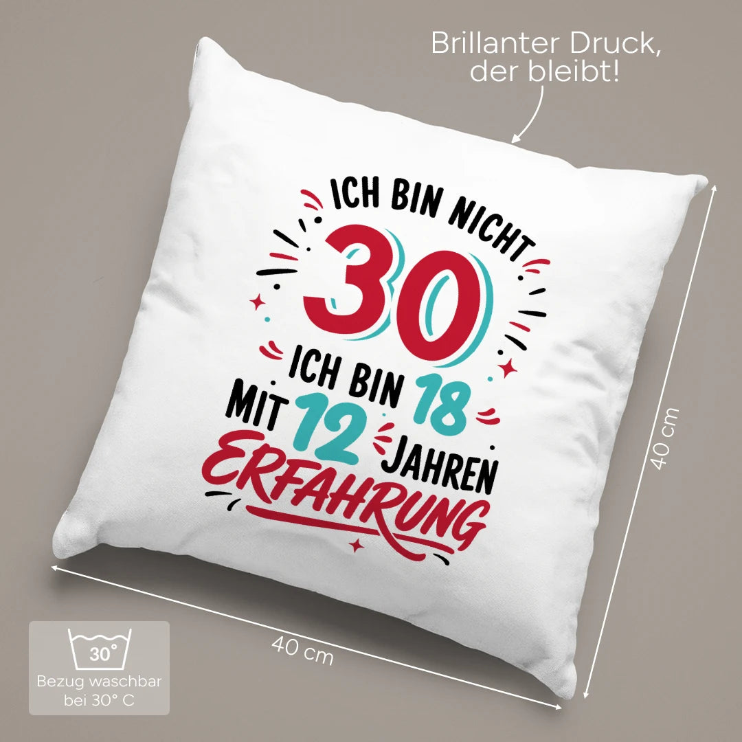 40 × 40 cm und pflegeleicht