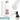 Weiße 500-ml-Thermosflasche – Flasche, Boden und Verschluss im Detail #farbe_weiss