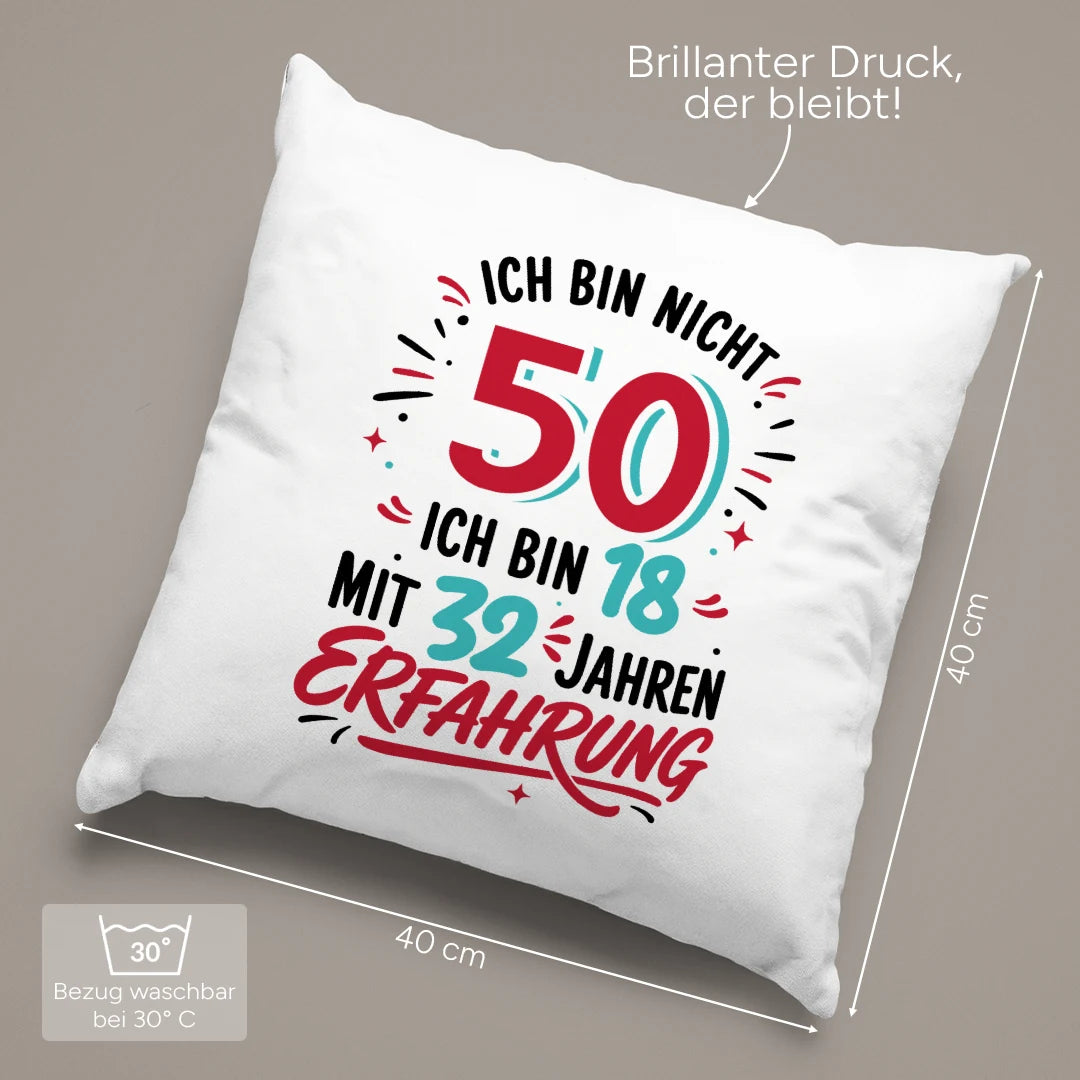 40 × 40 cm und pflegeleicht