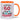 Ich bin nicht 60 ich bin 18 mit 42 Jahren Erfahrung – Tasse in Orange – Ansicht 01 #farbe_orange