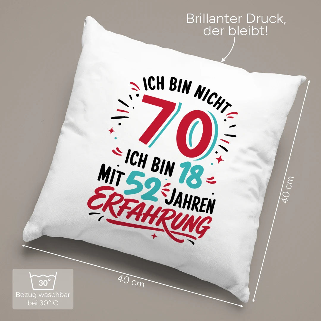40 × 40 cm und pflegeleicht