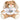 Happy Birthday – Kuscheltier Hase, Ansicht 01 #kuscheltier_hase