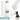 Weiße 500-ml-Thermosflasche – Flasche, Boden und Verschluss im Detail #farbe_weiss