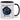 Sternzeichen Jungfrau Personalisierbar – Tasse in Schwarz – Ansicht 01 #farbe_schwarz