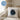 Sternzeichen Stier – mit Name & Datum personalisiert – Kissen in Blau – Wohnbeispiel #farbe_blau