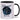 Sternzeichen Waage Personalisierbar – Tasse in Schwarz – Ansicht 01 #farbe_schwarz
