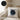 Sternzeichen Waage – mit Name & Datum personalisiert – Kissen in Schwarz – Wohnbeispiel #farbe_schwarz