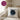 Sternzeichen Waage – mit Name & Datum personalisiert – Kissen in Violett – Wohnbeispiel #farbe_violett