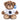 Sternzeichen Löwe – Kuscheltier Kuschelbär, Ansicht 01 #kuscheltier_kuschelb-r