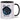 Sternzeichen Krebs Personalisierbar – Tasse in Schwarz – Ansicht 01 #farbe_schwarz