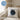 Sternzeichen Krebs – mit Name & Datum personalisiert – Kissen in Blau – Wohnbeispiel #farbe_blau