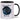 Sternzeichen Widder Personalisierbar – Tasse in Schwarz – Ansicht 01 #farbe_schwarz